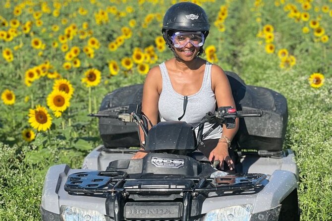 1 hour of ATV + 1 hour horse ride-- free videos and pictures - The bonus after riding: farm activities and where you can refuel