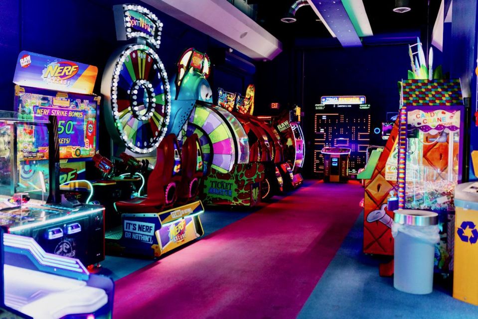 1 Hour of Unlimited Attractions & Arcade Games - VR Games and the 3D Theater: Quick Tech Breaks