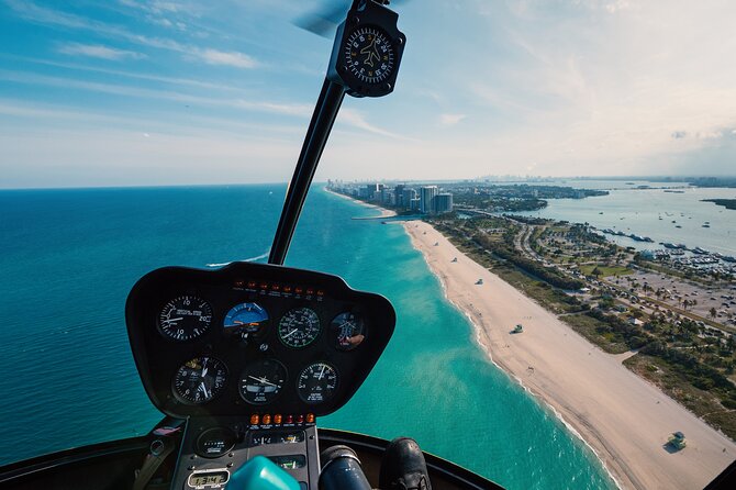 1-Hour Private Luxury Miami Helicopter Tour - The comfort upgrades: A/C and Bose headsets actually change the ride