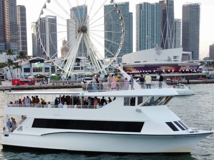 100ft 200 passenger 3 story mega yacht w open bar at Bayside - Practical tips: seats, restrooms, and finding the dock