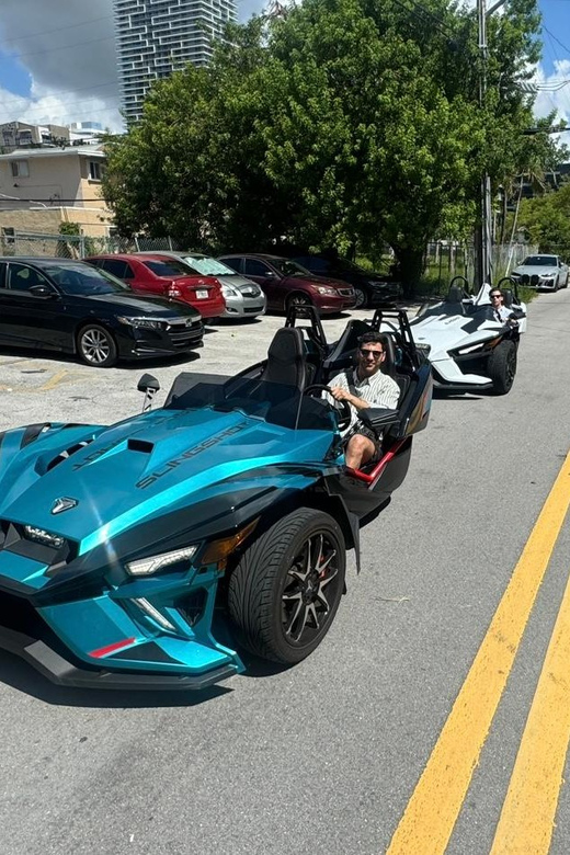 2 Hours Slingshot Rental Miami - We The Best !! - Why a Slingshot rental feels like Miami in motion