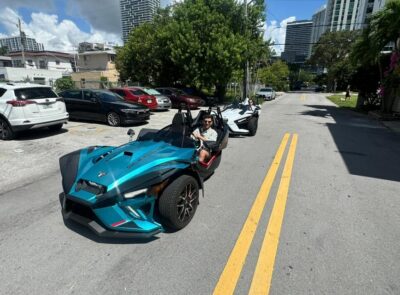 2 Hours Slingshot Rental Miami - We The Best !! - What you get during the 2-hour Polaris Slingshot session