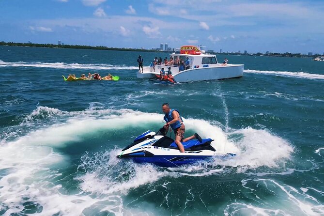 3 Hour Party Boat Jet ski Banana Tube and open bar in Miami - Key Highlights Worth Knowing