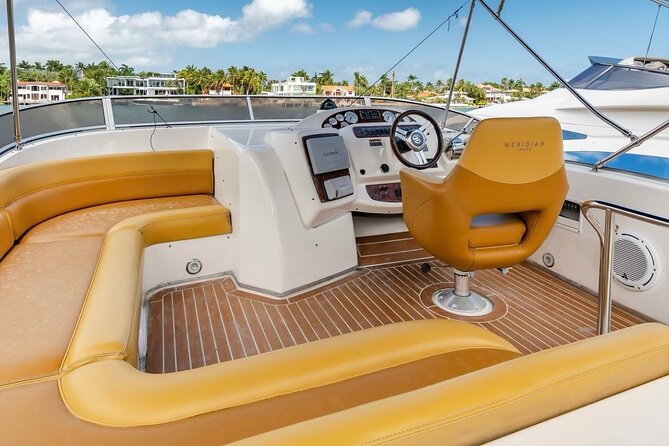 4-Hour 42 Meridian Yacht Rental with Captain in Miami Florida - The route is flexible, so plan your questions for the captain