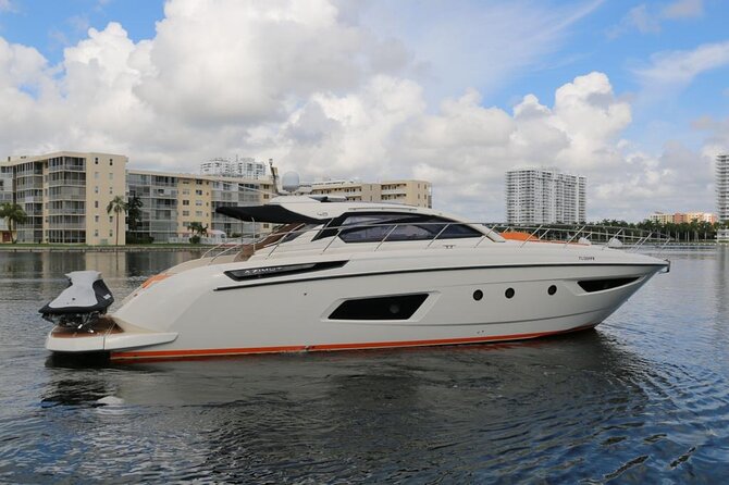 52' Azimut Yacht Charter - Star Island and Fisher Island: Miami’s luxury zones from a moving viewpoint