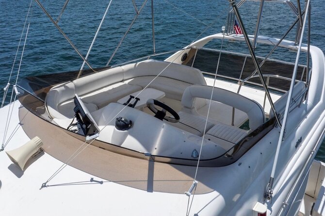 55ft + FREE HOUR Miami Yacht Rental 3 to 6 Hours 13 People - Price Reality Check: the $349 Fare Plus On-Site Fees