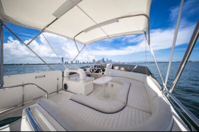 55ft + FREE HOUR Miami Yacht Rental 3 to 6 Hours 13 People - Your Route: Miami River Cruise and the Biscayne Bay Stretch