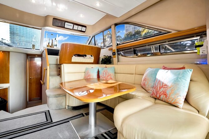 55ft + FREE HOUR Miami Yacht Rental 3 to 6 Hours 13 People - What’s Included on Board (and Why It Matters on the Water)