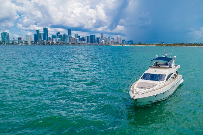 62' Azimut Yacht Charter - Miami Marine Stadium: Downtown-Plus-Beach Views with Big-Event Energy