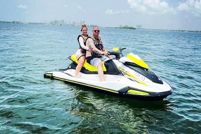 AquaFusion Combo: Jet Ski + Party Boat Excursion (Groups) - Party Boat Perks: Water Toys, Snacks, and a Better View of Miami