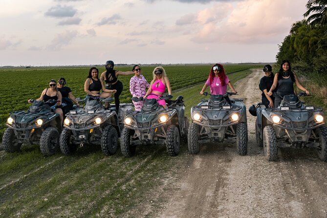 Epic ATV Tour in Miami with Goggles and Helmet - Goggles and helmet: comfort, visibility, and the one issue to consider