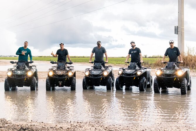 Epic ATV Tour in Miami with Goggles and Helmet - The route and stop: Miami countryside time on four wheels