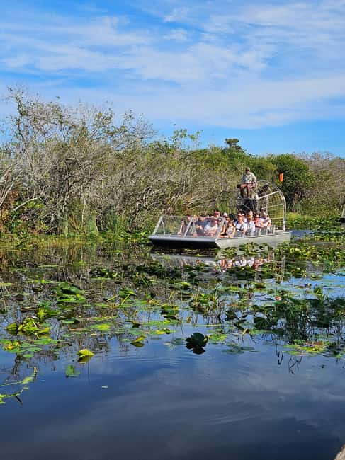 Everglades: boat tour with transportation& entrance included - Miami Beach Pickup: Simple, On-Time, and Actually Helpful