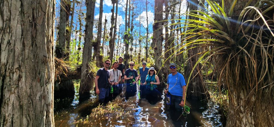 From Miami: Everglades Tour w/ Wet Walk, Boat Trips, & Lunch - Airboat time in the River of Grass