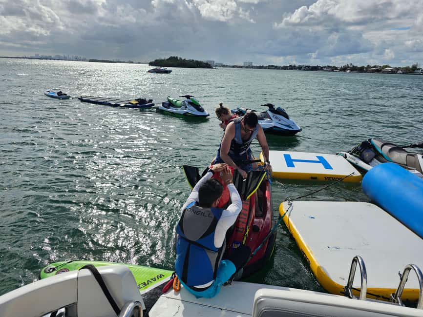 From North Bay Village: Private Boat Party with Champagne - How the 3-Hour North Bay Village Yacht Party Works