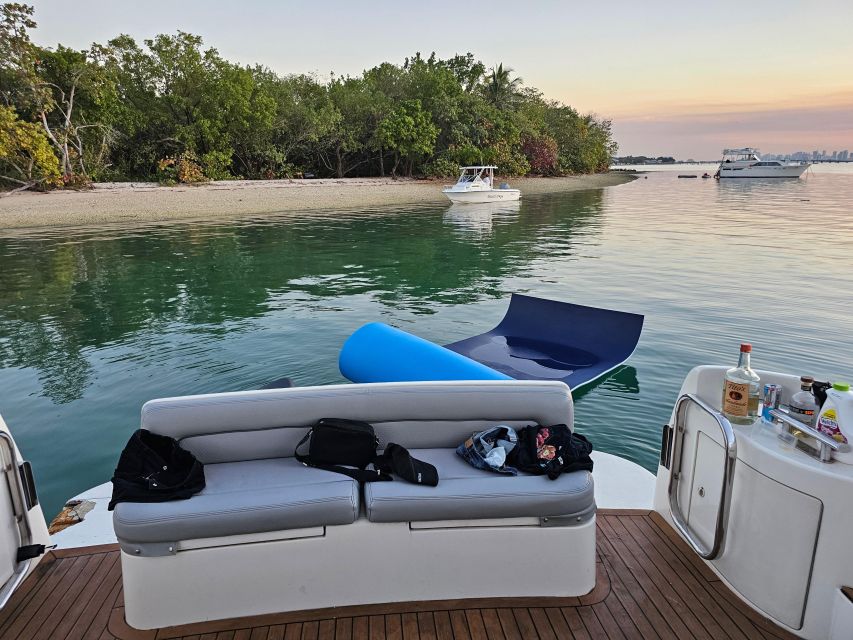 From North Bay Village: Private Boat Party with Champagne - Millionaires Row and Star Island Views From the Water