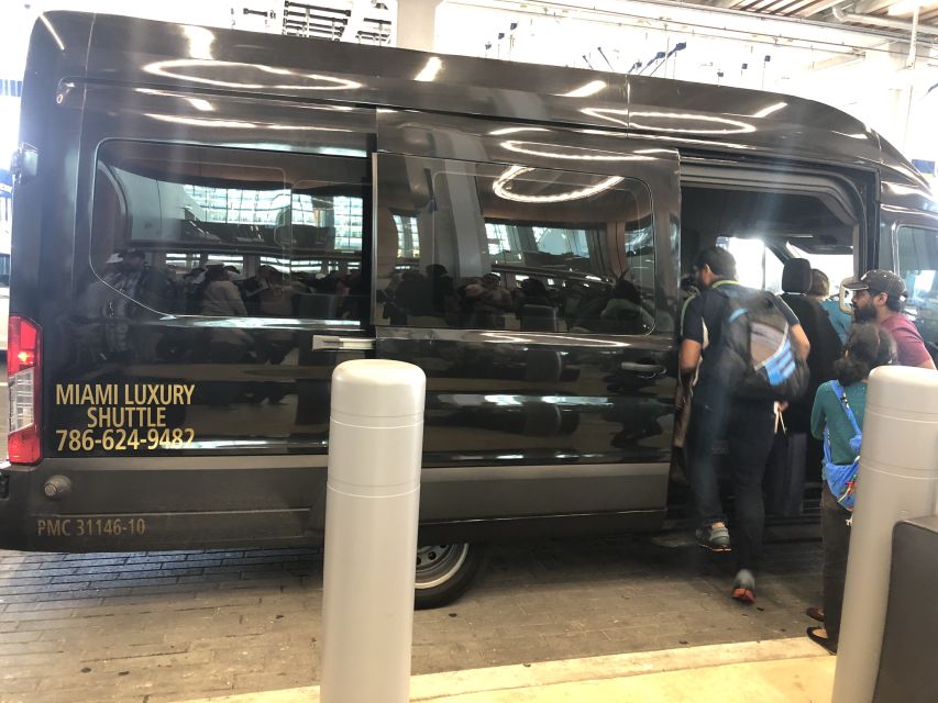 Ft. Lauderdale Airport Shuttle to Miami Port/Hotel Van14pax - Timing and punctuality: the cruise-day advantage