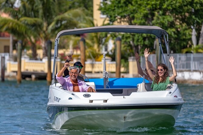 Fun Boat Rental with Captain in Miami Beach - up to 6 people - Private Miami Beach Boat Rental: The Flexibility Factor