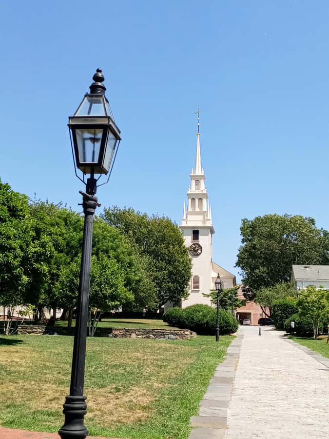 Historic Highlights of Newport,RI with with the Gilded Age - Where the Tour Starts: Newport Transportation Center by the Marriott