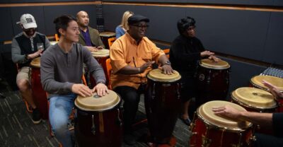 Learn To Play Congas in 15 Minutes - Meet Manny and Get Set Up for Hands-On Playing