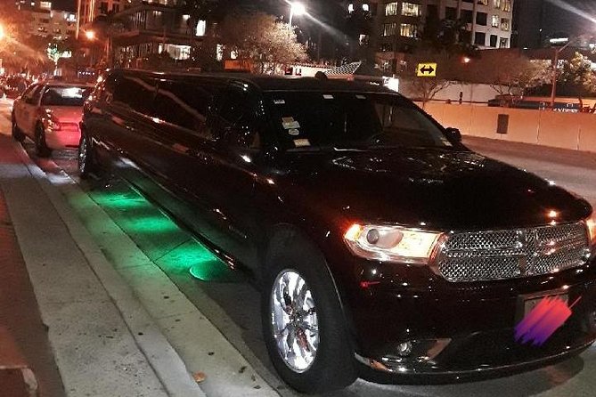 Luxury Party Bus Limo in Miami - The vibe: party bus comfort without the rideshare chaos