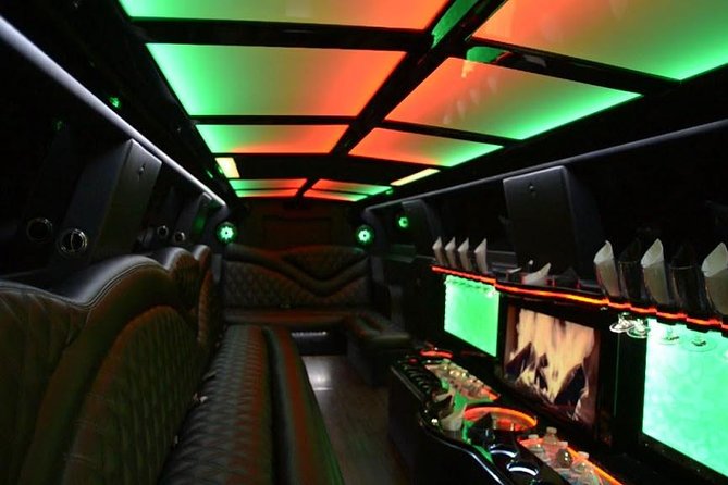 Luxury Party Bus Limo in Miami - The vehicle features that turn transit into part of the event