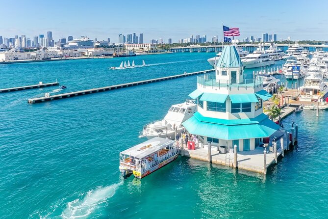 Maimi Water Taxi on Biscayne Bay to & from South Beach - Bayside Market Place to Miami Beach Marina: the route you actually ride