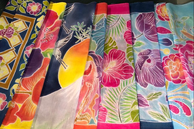 Make and Paint a Malaysian Batik Scarf in Aventura, Florida - Picking Your Design: Pre-Planned Options and Custom Requests