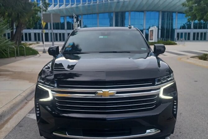MIA airport and Port of Miami luxury private transfers - A Comfortable Chevrolet Suburban LT for Real Luggage