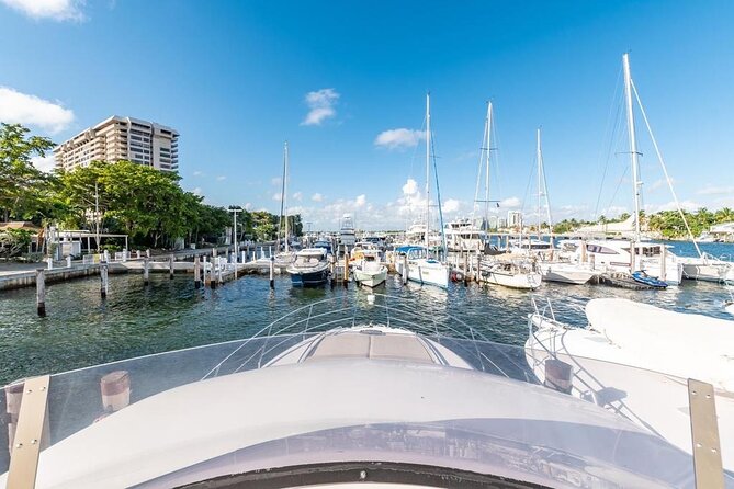 Miami 2 Hours Private Yacht Tour for 13 ppl on a 50 ft Yacht - Weather, timing, and small audio quirks to keep in mind