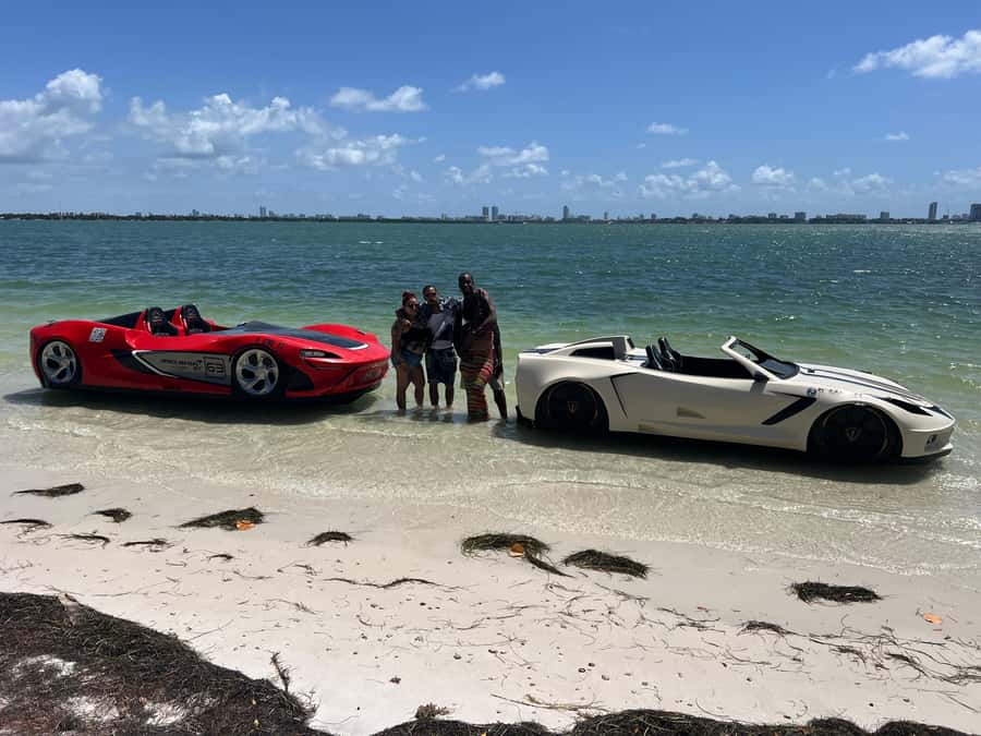Miami Beach: 1 Hour Jetcar Rentals & 30min Celeb Boat Tour - Key things that make this ride different