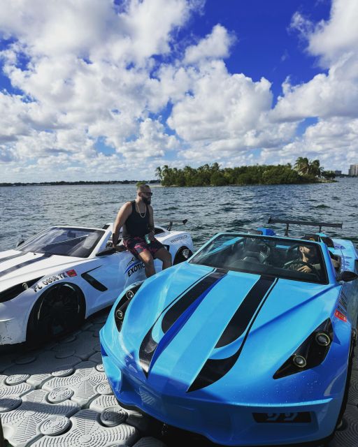 Miami Beach 1-HOUR JETCAR RIDE PLUS FREE 1-HOUR BOAT TOUR - The free 30-minute boat cruise: Heat-player waterfront from the sea