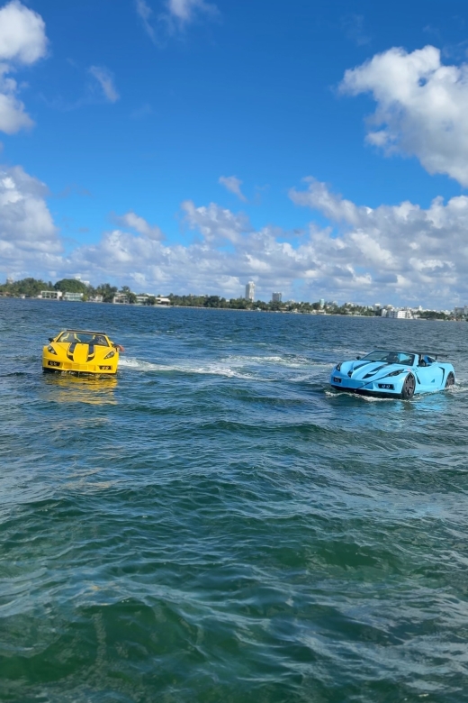 Miami Beach 1-HOUR JETCAR RIDE PLUS FREE 1-HOUR BOAT TOUR - Your 1-hour Jetcar session: guided rules, then perimeter free riding