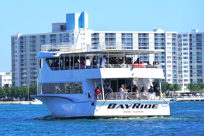Miami Beach Boat Tour & Sunset Cruise - Comfort on two decks: air-conditioned calm vs open-air views