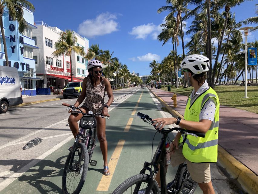Miami Beach: City Highlights Guided Bike or eBike Tour - Lummus Park and the Ocean Drive vibe you can feel