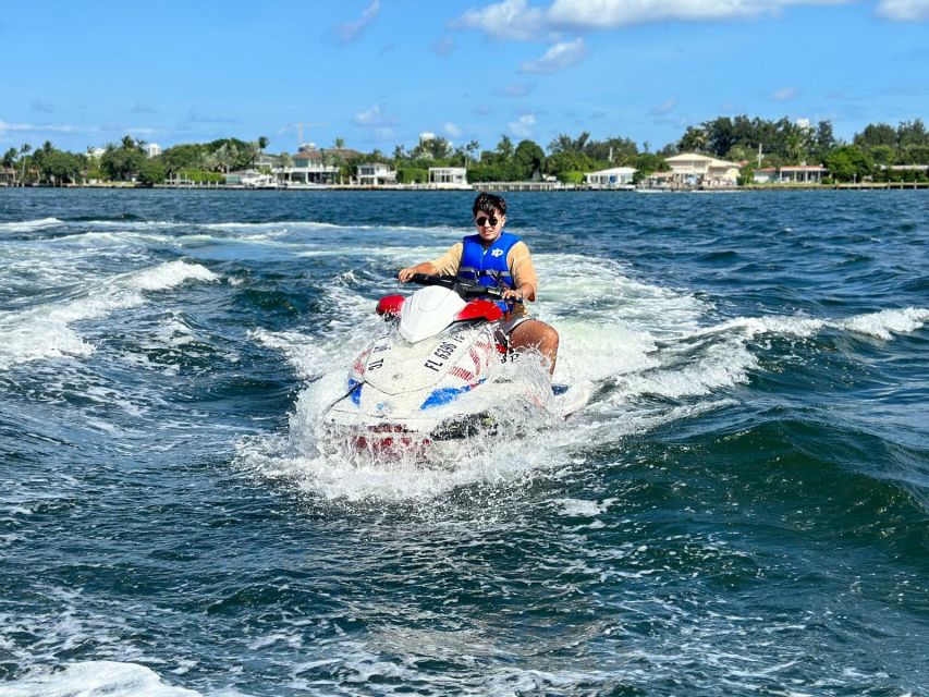 Miami Beach: Jet Skis and Boat Ride - Weather and water reality: rain or shine