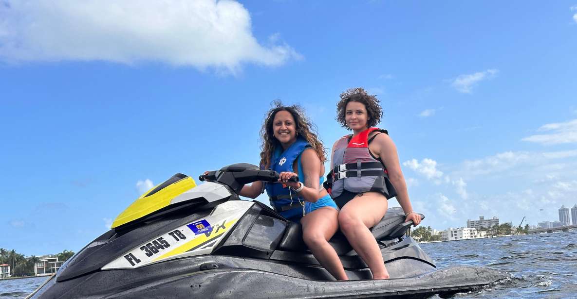 Miami Beach: Jet Skis and Boat Ride - How the 2-hour loop works: boat out, jet ski time, boat back