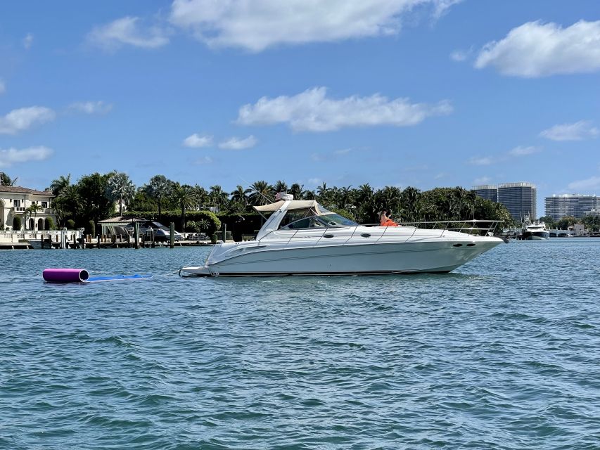 Miami Beach: Private Yacht Rental with Captain - Key points before you board