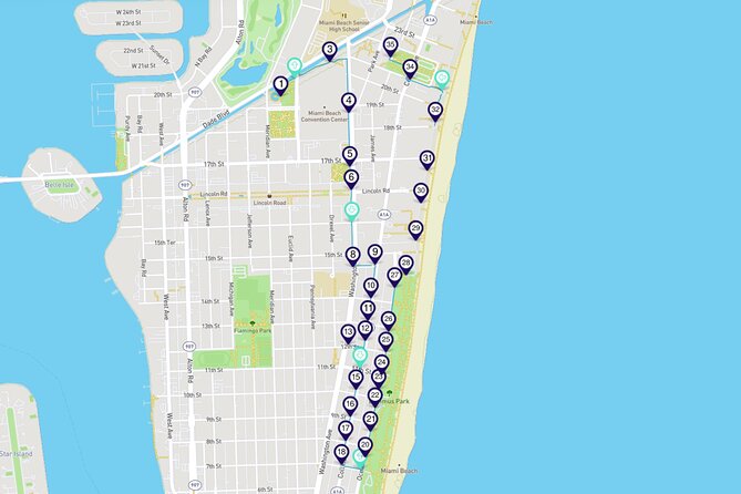 Miami Beach Smartphone Audio Walking Tour - Price and what $10.99 really covers