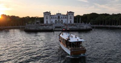 Miami Beach: Vizcaya Sunset Cruise Includes Food and Drink - A Small-Boat Sunset With Room to Breathe (Air-Conditioned + Outside Seating)