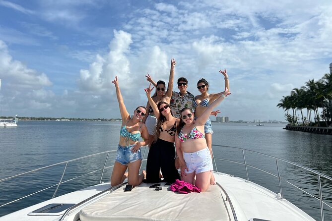 Miami Boat Rental for Day or Sunset Cruise with Captain - Sunset or night cruise: Miami’s skyline view without land queues