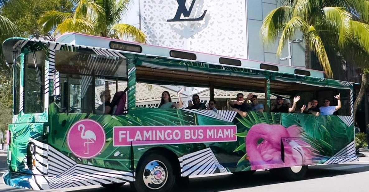 Miami Bus Tour Flamingo Open Air Trolley Bus Tours City Tour - Key highlights worth your time