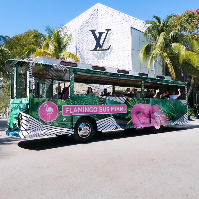 Miami Bus Tour Flamingo Open Air Trolley Bus Tours City Tour - Arriving at 276 16th St: the easiest way to start on time