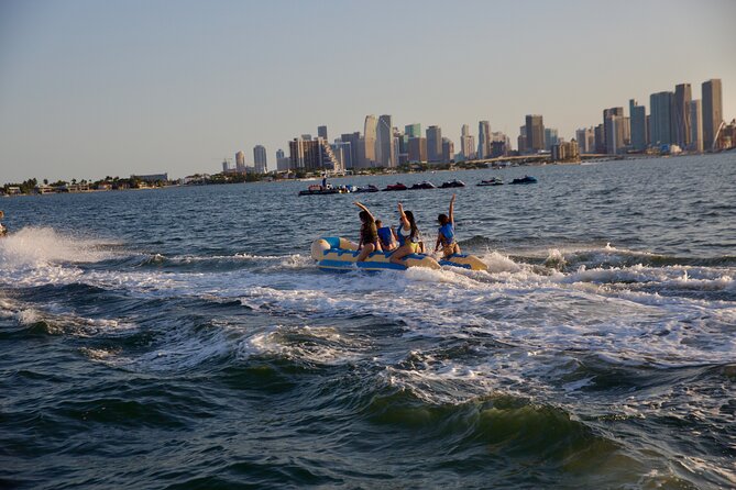 Miami Catamaran & Watersports: Jet Ski, Banana Boat & Drinks - The Cruise Route: Star Island Views, Port of Miami, and Downtown From the Water