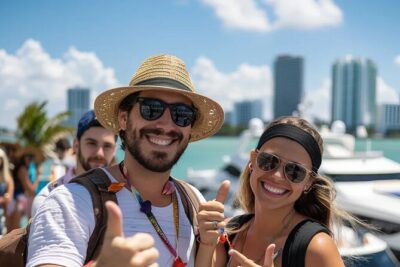 Miami Cityscape Boat Tour – Waterfront Views on Biscayne Bay - Bayside Marketplace to Pier 5: Getting on the Boat Fast