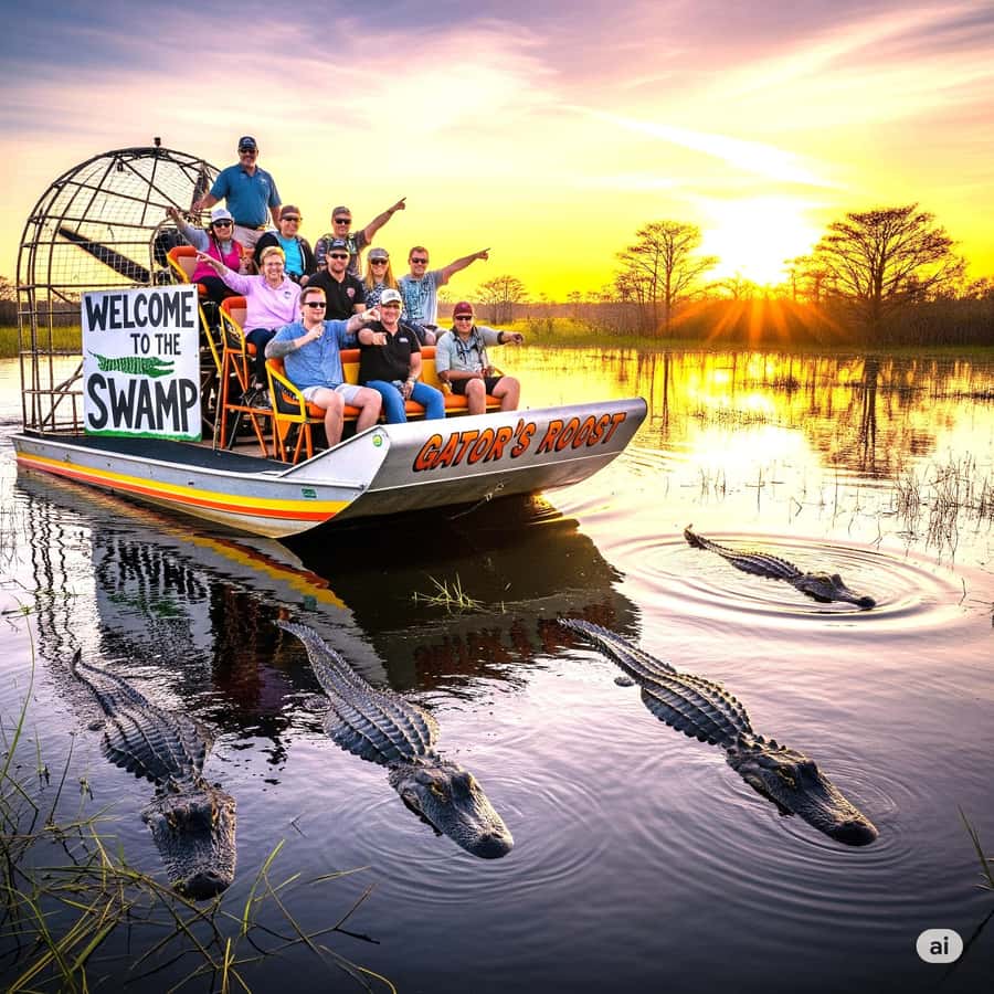 Miami: Everglades Airboat & Animal Sanctuary Tour with Photo - The Everglades airboat: the fastest route to real wildlife habitat