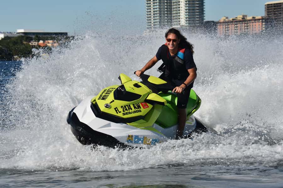 Miami: Full Water Sports Package Adventure - Banana boat: short ride, big splash energy