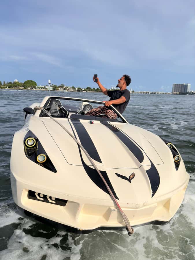 Miami: Guided JetCar Experience - Miami Beach mansions from the water: what you’ll actually spot