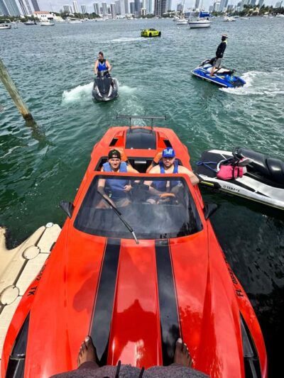 Miami: Guided JetCar Experience - JetCar safety gear and training: what you should expect before you drive