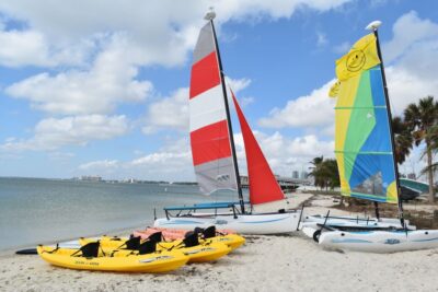 Miami: Hobie Cat Sailing - Check-in in real life: ID, paperwork, and names